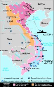 Mapa Guerra de Vietnam