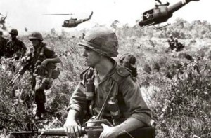 soldados norteamericanos en Vietnam
